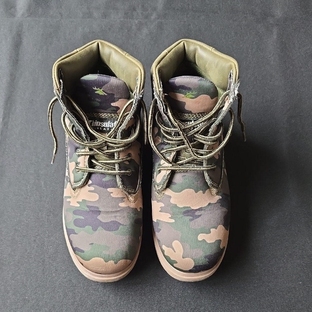 Deer Stags Kids Camouflage Boots